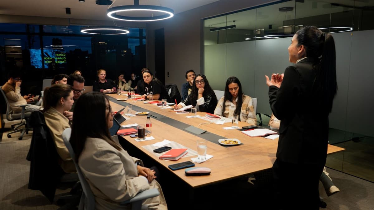 Consulting session with clients and partners